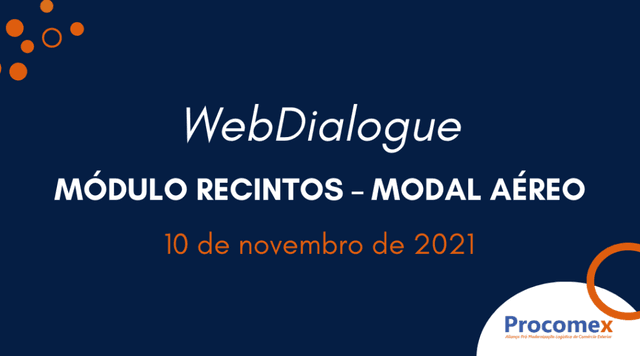 WebDialogue Módulo Recintos - Modal Aéreo